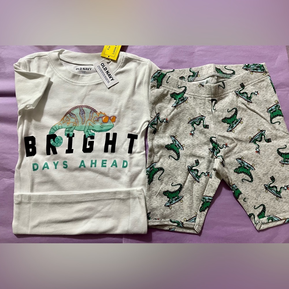 Gender neutral / Boys 2-piece set in size 6 (S)
